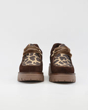 ZAPATO WALLABY MUJER MARRON CHOCOLATE LACOMBA BAMBOO