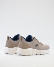 SNEAKERS HOMBRE SKECHERS TAUPE 118109 TPE CORDONES