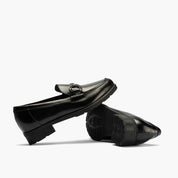 MOCASIN NEGRO PLANO ESTRIBO 10880