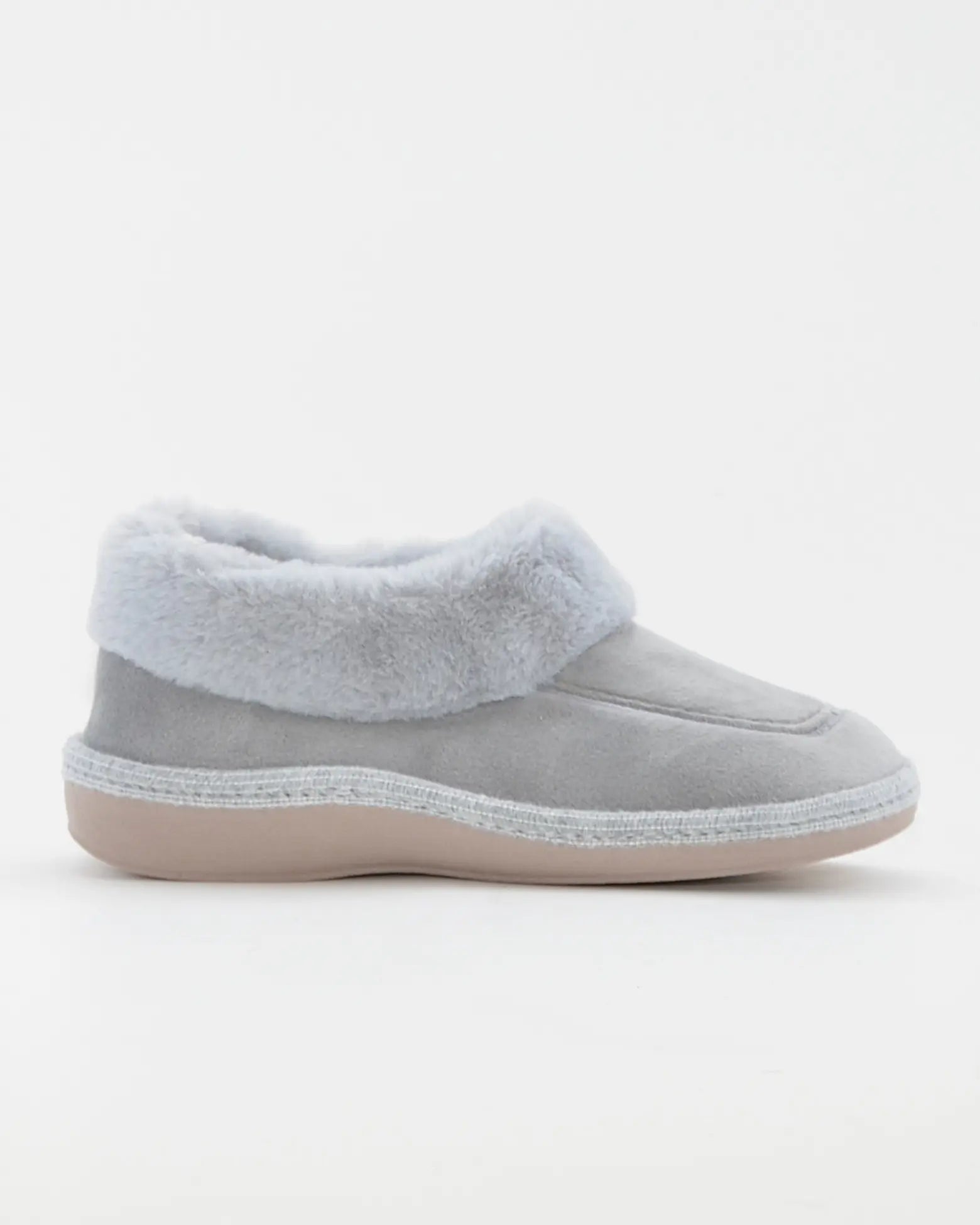 ZAPATILLAS DE CASA MUJER CERRADA SALVI 24L-002 GRIS PERLA