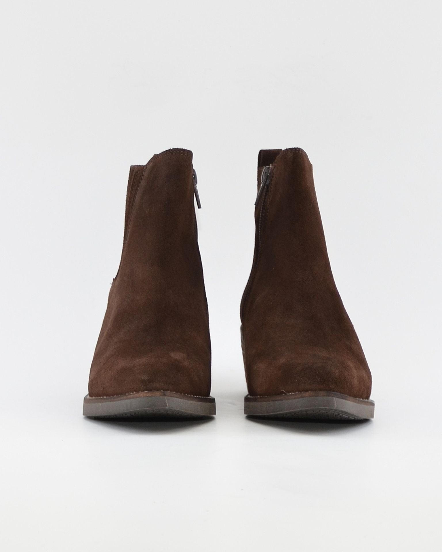 BOTIN MUJER COWBOY SERRAJE MARRON CHOCOLATE KAOLA 3500