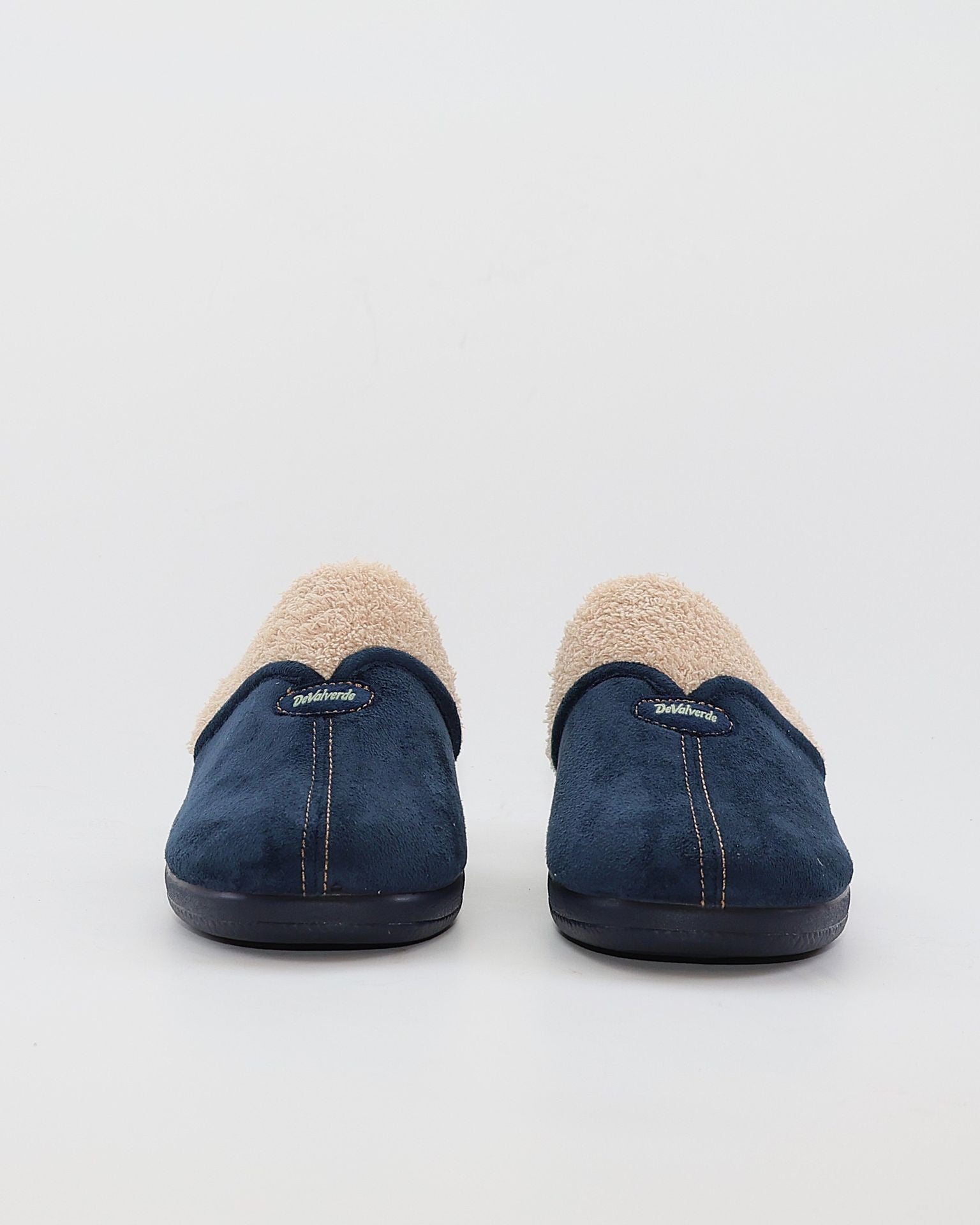 ZAPATILLAS DE CASA MUJER ABIERTA DEVALVERDE 1123 MARINO