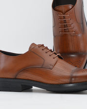 ZAPATO CORDON HOMBRE BLUCHER PICADO CUERO KEEP HONEST 01183 VICTORIA COÑAK