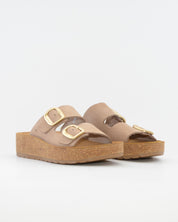 SANDALIA BIO PLATAFORMA NOBUCK TAUPE HAPPY MONK GOMERA 002