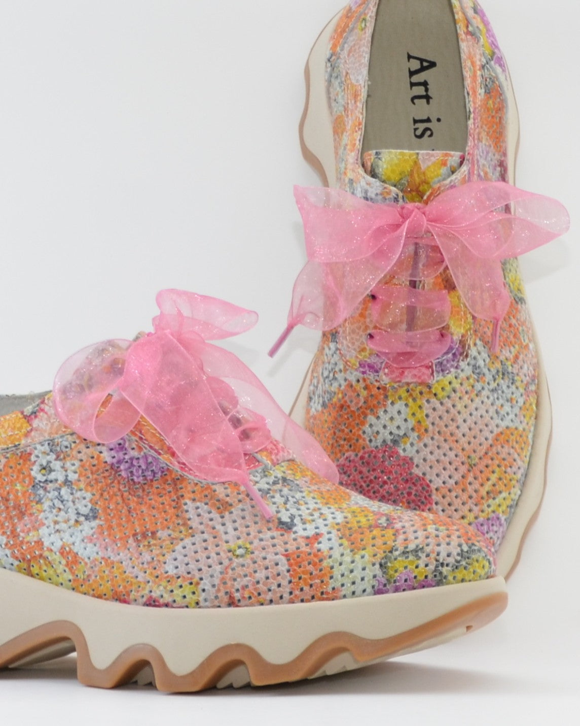 ZAPATO MUJER CORDON PIEL MULTICOLOR LACOMBA PRIMROSE CON PLANTILLA EXTRAIBLE