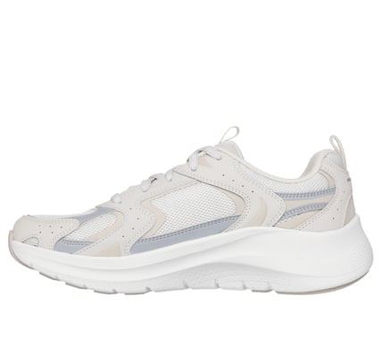 SNEAKERS MUJER SKECHERS BLANCO MORADO 150332 NAT