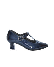 ZAPATO MARY JANE CON TACON CHAROL MARINO 10853