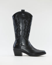 BOTA COWBOY COLOR NEGRO CON CREMALLERA  XTI 143119