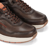 ZAPATO CASUAL IMPERMEABLE NOBUCK MARRON F2069 TRITON CAFÉ