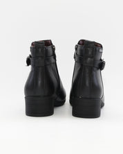 BOTIN TACON BAJO MUJER COLOR NEGRO THE HAPPY MONK SACRA 003