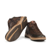 BOTIN MARRON CORDON Y CREMALLERA F2280 JEFF CAFÉ