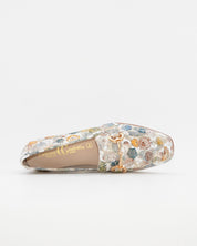 ZAPATO MOCASIN MUJER PLANO ESTAMPADO FLORAL CAYETANO 17202 SAND