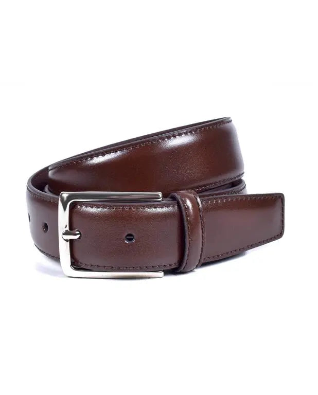 CINTURON DE PIEL COLOR MARRON