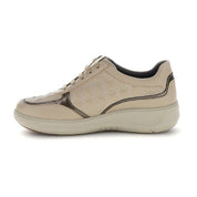 DEPORTIVO MUJER CORDON Y CREMALLERA BEIG 222953