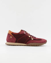 DEPORTIVO SNEAKER MUJER PLANA COLOR BURDEOS XTI 146146