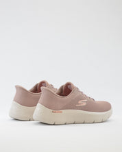 SNEAKERS MUJER SKECHERS 125516 TPE TAUPE CORDONES Slip-ins®