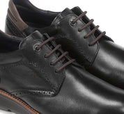 ZAPATO CASUAL NEGRO CORDON F1351 WILLIAM HABANA