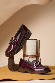 MOCASIN CHAROL BURDEOS 10890