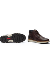 BOTIN HOMBRE COLOR MARRON OLMO CON CORDONES Y CREMALLERA M8D-8050C1 BILBAO
