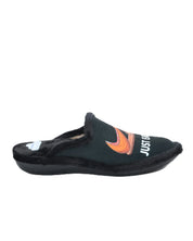 ZAPATILLAS CASA HOMBRE NEGRO ESTAMPADO JAMON