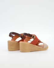 SANDALIA CUÑA MUJER BICOLOR KAOLA 1121 COMBI NORDICK