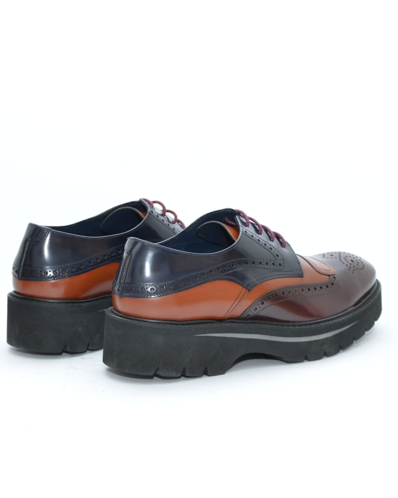 ZAPATO HOMBRE BLIUCHER PICADO FLORENTIC PISO GRUESO