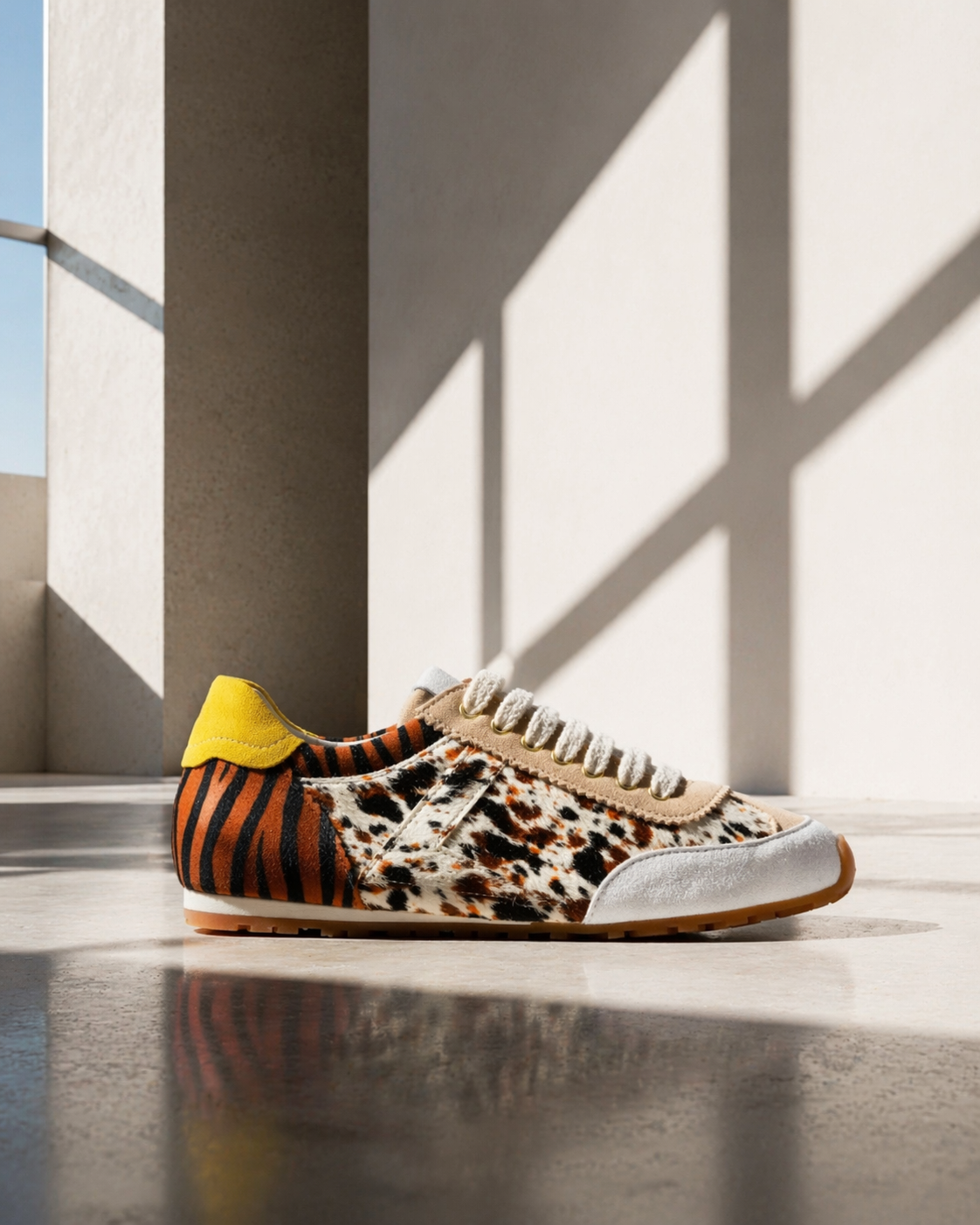 DEPORTIVO MUJER CORDON ANIMAL PRINT LACOMBA ALLIUM