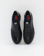 ZAPATO DE CORTE DEPORTIVO CUÑA MUJER ELÁSTICOS FLUCHOS LIVE F2096 NEGRO