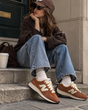 SNEAKERS NEW BALANCE U471 3G5 ZAPATILLAS MUJER COLOR MARRON