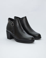 BOTIN NEGRO TACON CUADRADO 8816 NAPA NEGRO