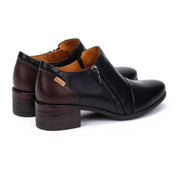 ZAPATO ABOTINADO CON CREMALLERA COLOR NEGRO MALAGA W6W-5902C1