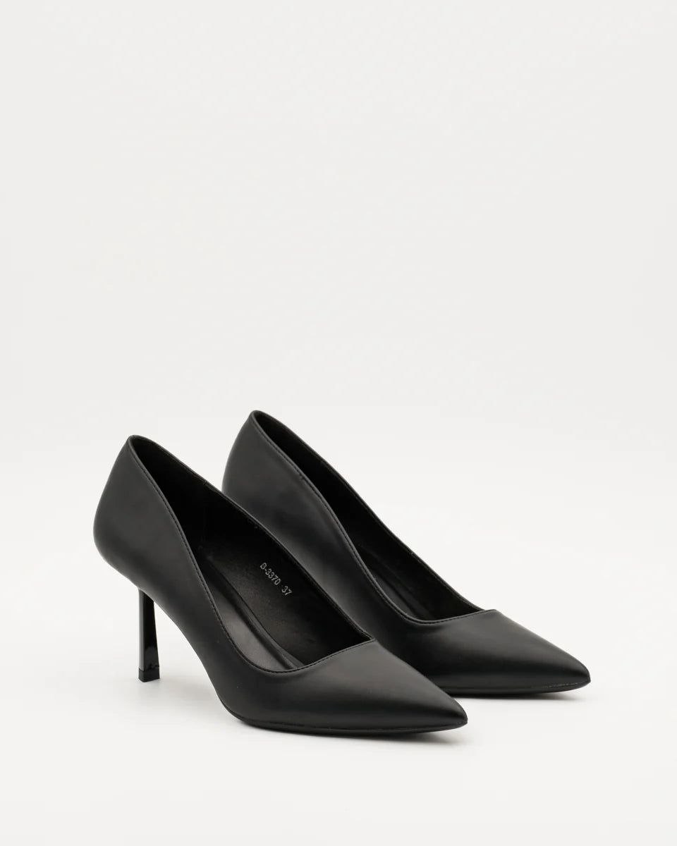 ZAPATO SALON STILETTO NEGRO B3370