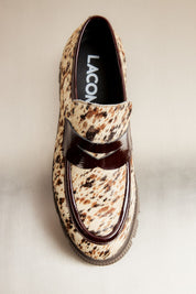 MOCASIN MUJER ANIMAL PRINT LACOMBA LOTUS