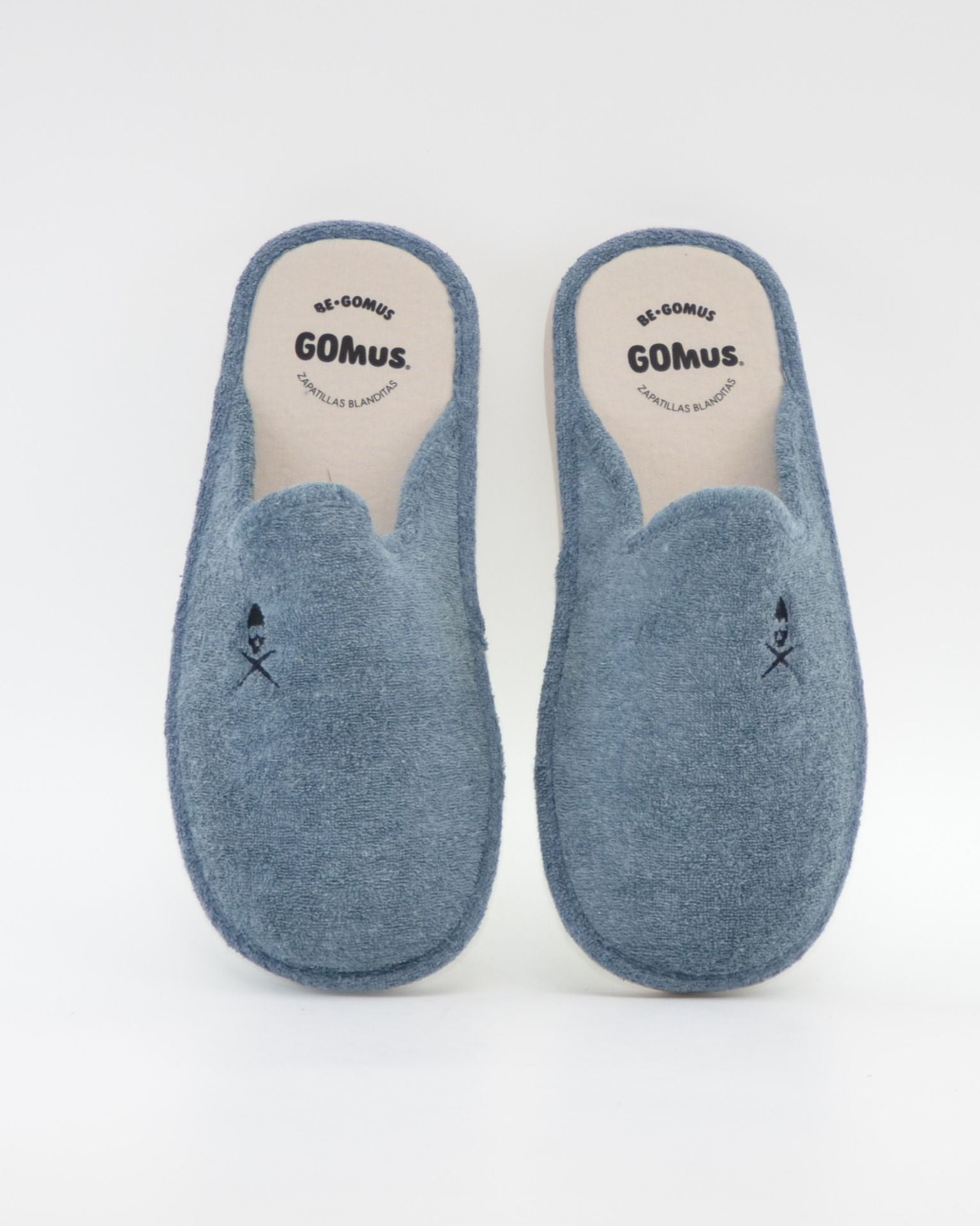 ZAPATILLA DE CASA HOMBRE COLOR AZUL JEANS ESPECIAL PARQUET GOMUS 684 AQUA