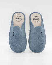 ZAPATILLA DE CASA HOMBRE COLOR AZUL JEANS ESPECIAL PARQUET GOMUS 684 AQUA