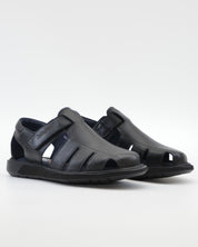 SANDALIA HOMBRE VELCRO COLOR NEGRO SUELA EXTRALIGHT CALLAGHAN 92311
