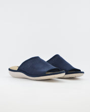 ZAPATILLA CASA HOMBRE CON PLANTILLA EXTRAIBLE COLOR AZUL MARINO  J.ORTEGA 5022