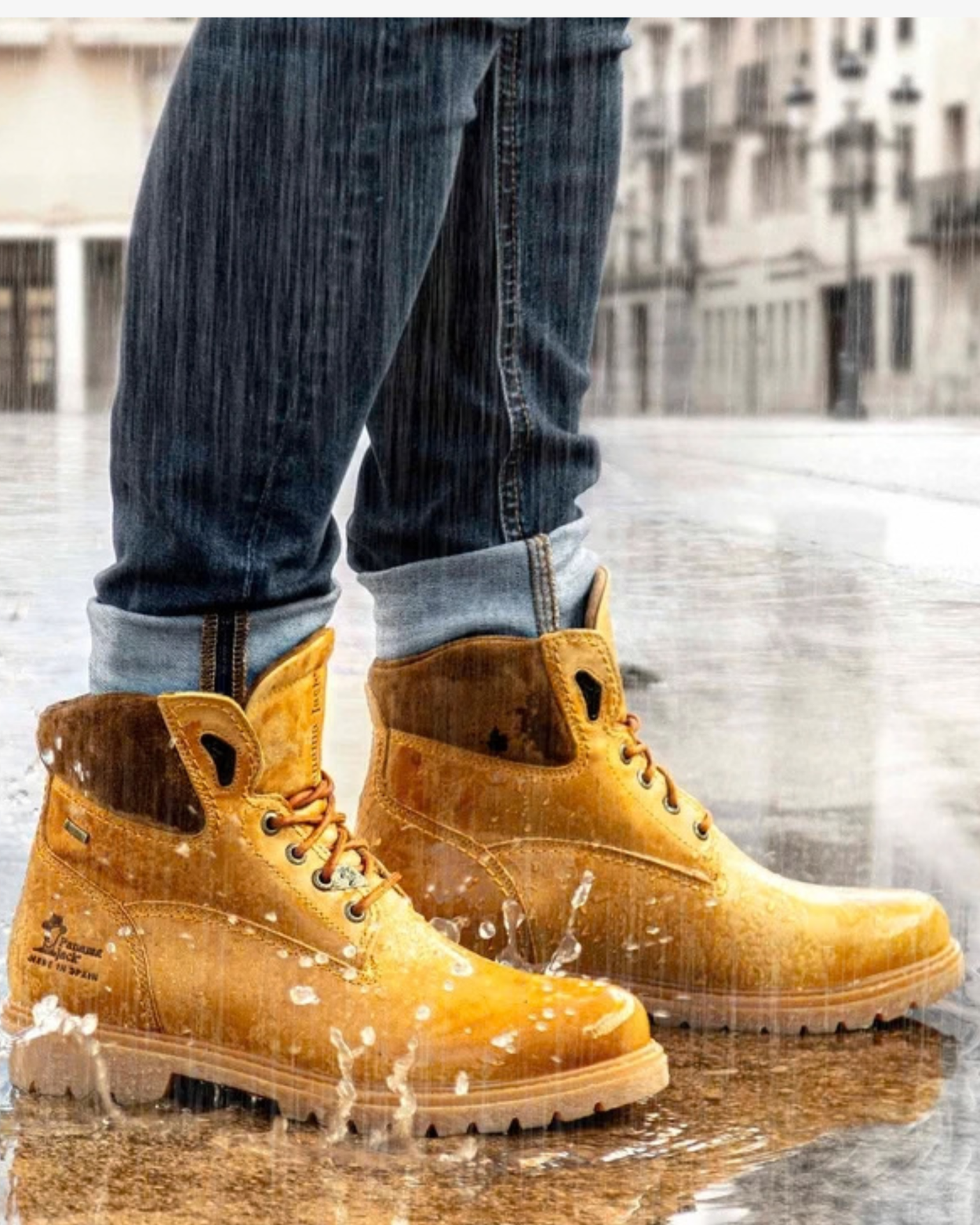 BOTA HOMBRE PANAMA JACK AMUR GORE TEX NAPA VINTAGE