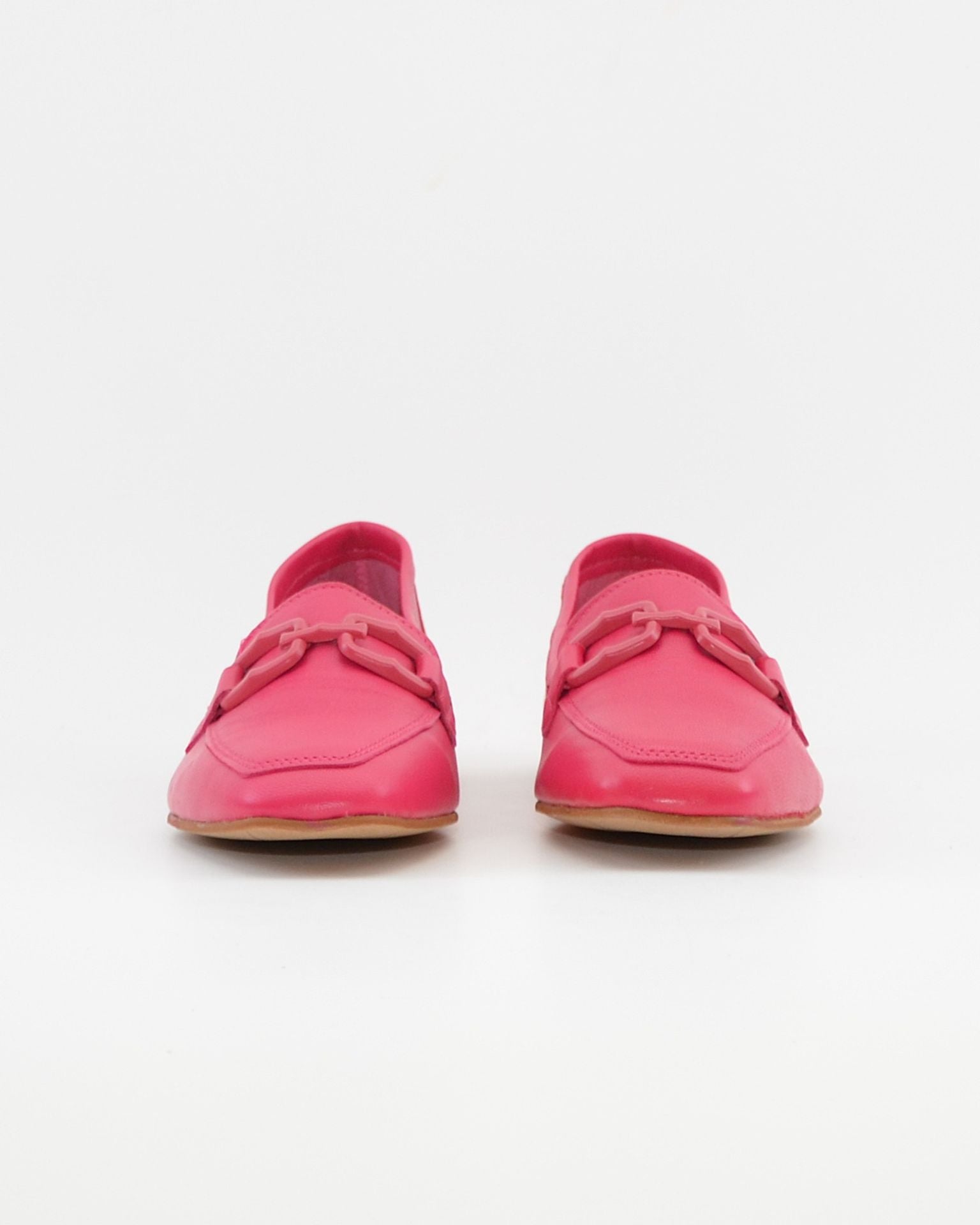 ZAPATO MOCASIN MUJER PLANO COLOR FUXIA CAYETANO 17186