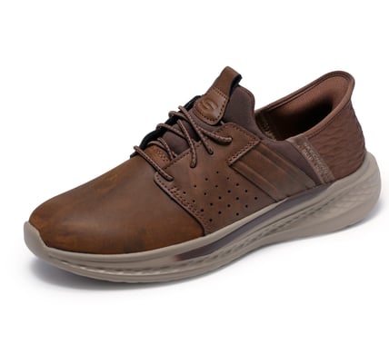 SNEAKERS HOMBRE SKECHERS MARRON 210828 CDB SLIP-INS