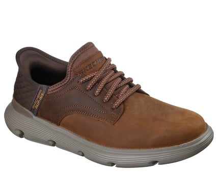 SNEAKERS HOMBRE SKECHERS CUERO 205046 CDB SLIP-INS