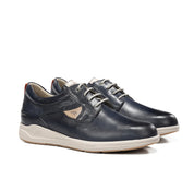 ZAPATO FLUCHOS HOMBRE CORDONES COLOR AZUL MARINO KADIR F2444