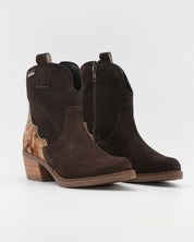 BOTIN MUJER COWBOY COLOR SERRAJE MARRÓN JORDANA 5172