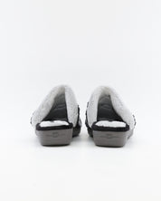 ZAPATILLAS DE CASA MUJER ABIERTA DEVALVERDE 1205 GRIS VACA