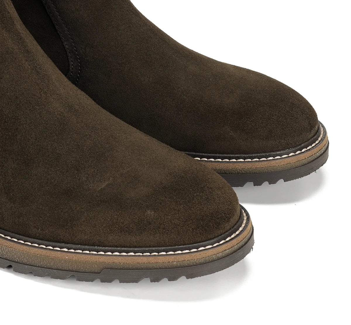 BOTIN CHELSEA HOMBRE SERRAJE MARRON FLUCHOS BUGGY F2323 CAFÉ