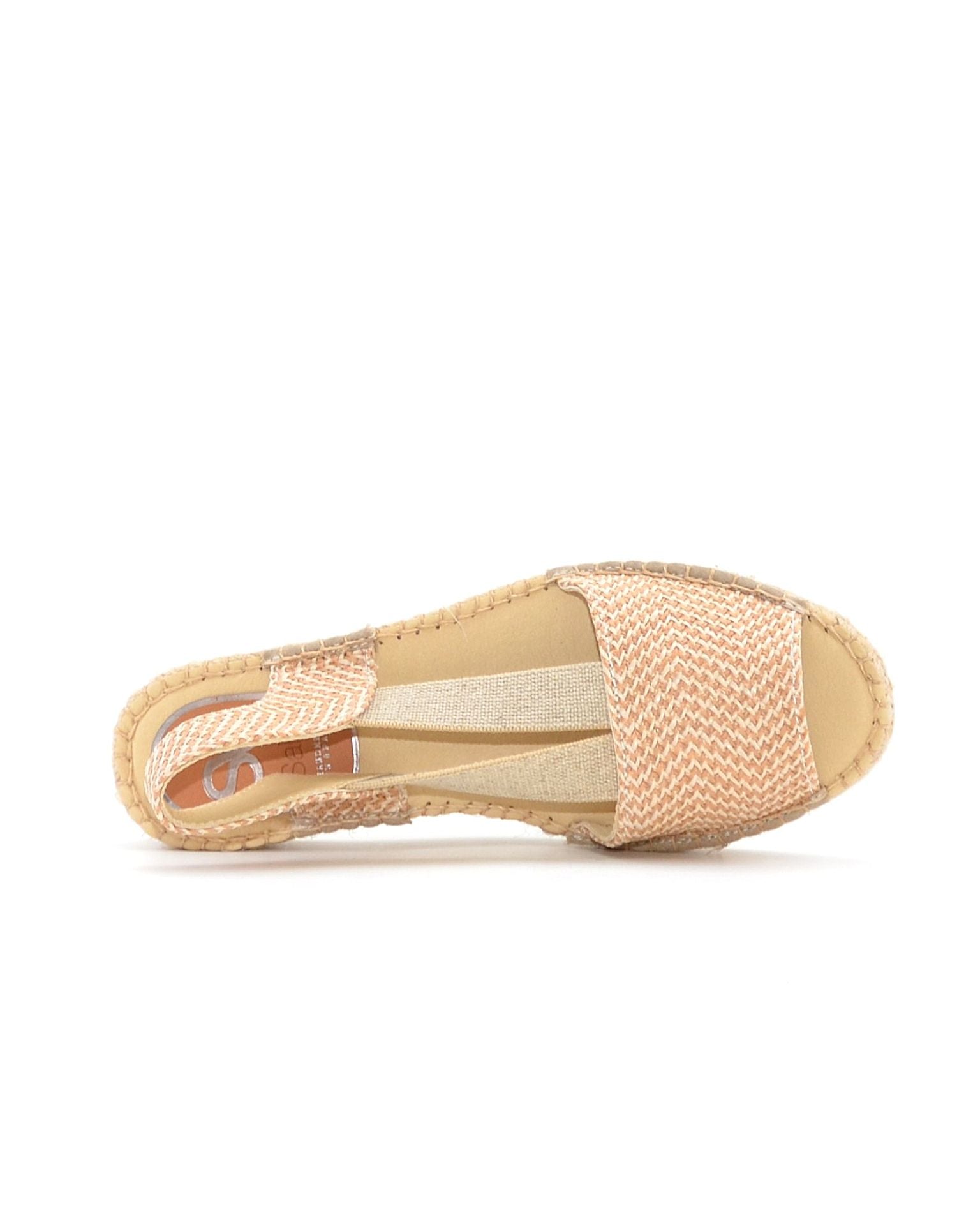APLARGATA ABIERTA MUJER SALVI CON ELÁSTICOS PALMA CAMEL 165379