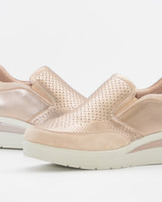 DEPORTIVO STONEFLY MUJER SLIP ON METALIZADO ORO PLANTILLA EXTRAHIBLE