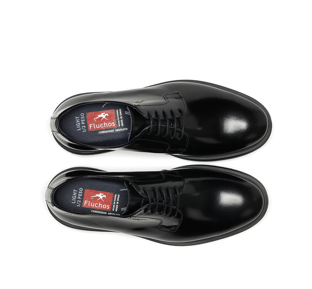 ZAPATO CORDON FLORENTIC NEGRO F0631 BELGAS