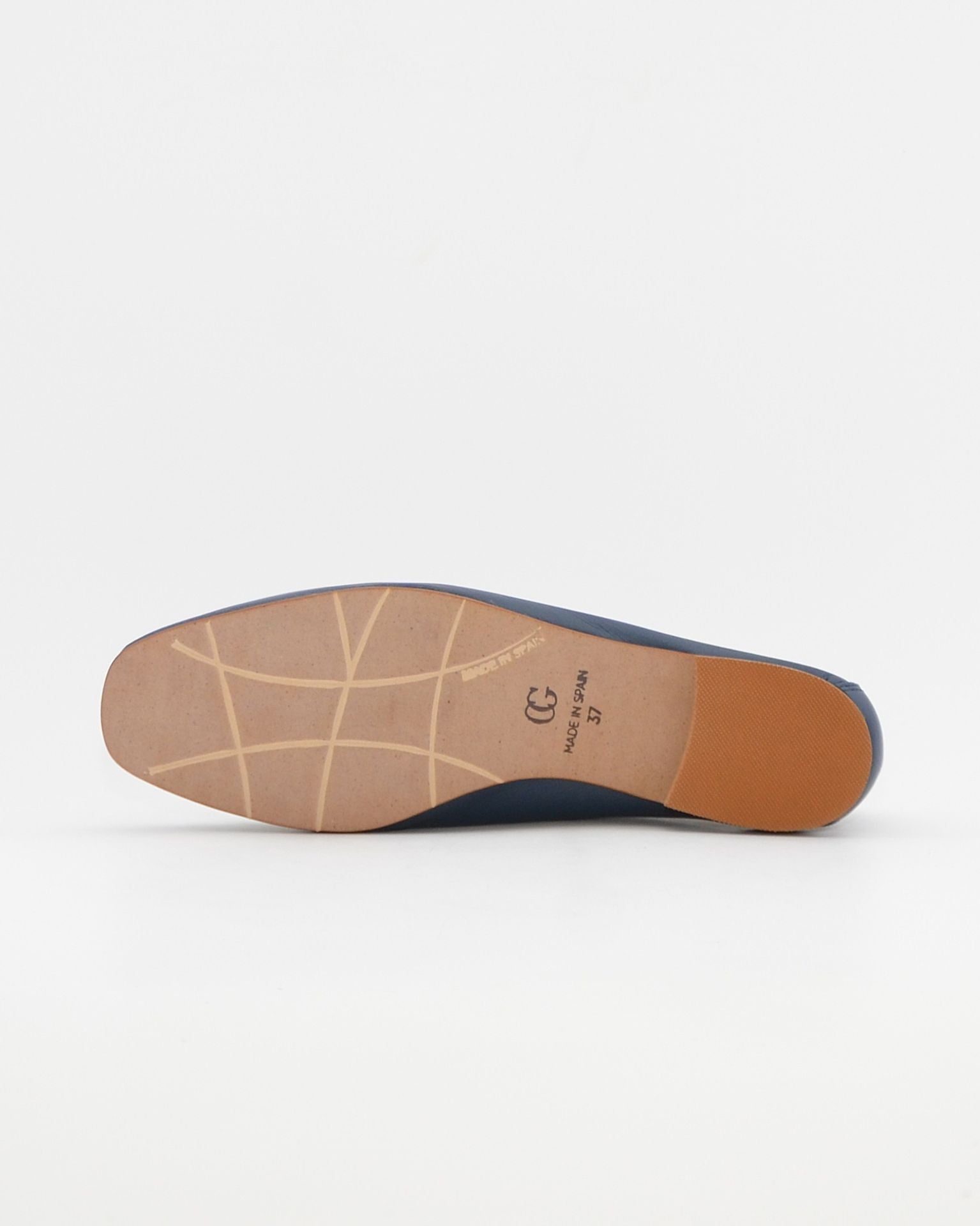 ZAPATO MOCASIN MUJER PLANO AZUL MARINO CAYETANO 17200