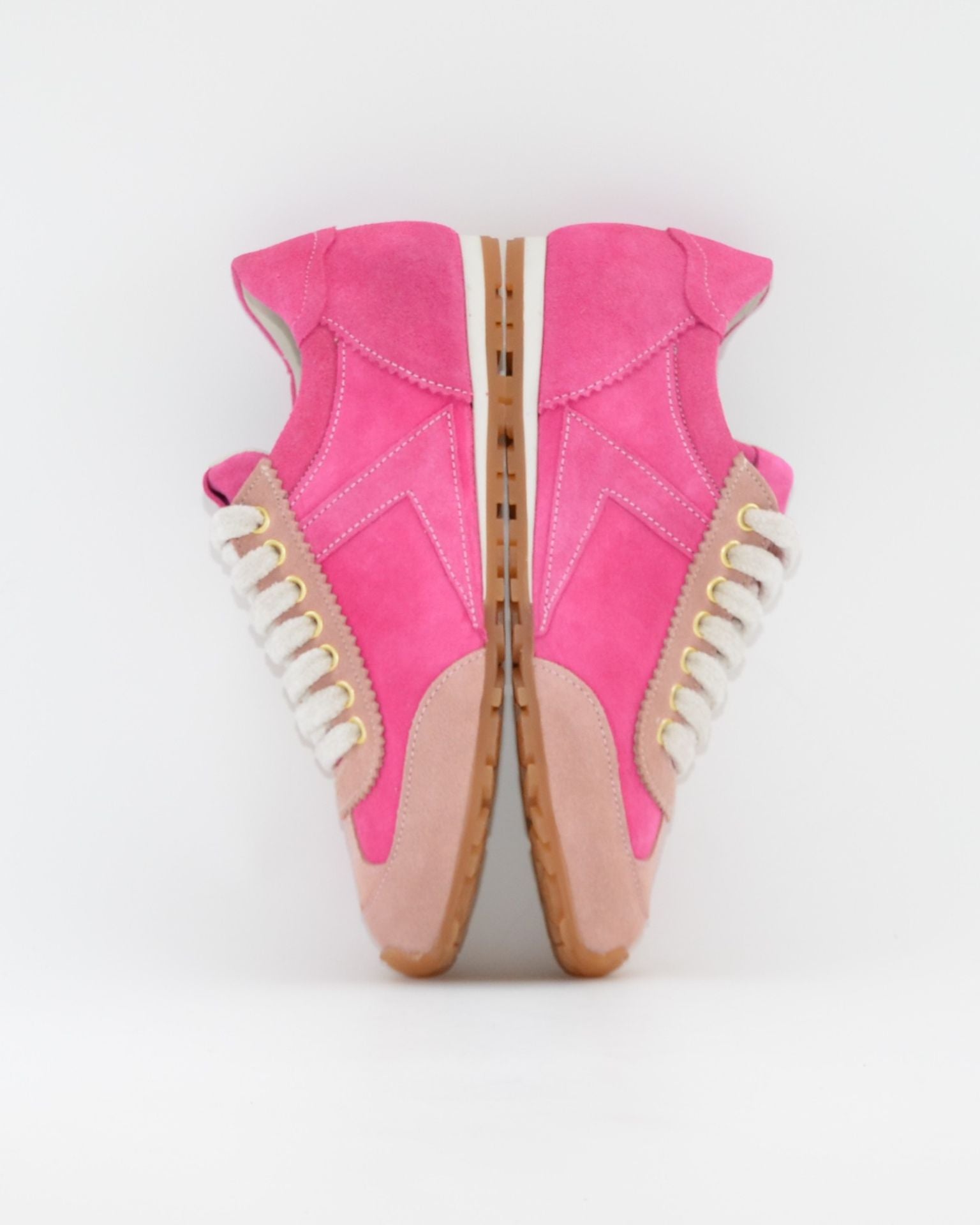 DEPORTIVO MUJER CORDON SERRAJE COMBI FUXIA SALMON LACOMBA FUCHSIA